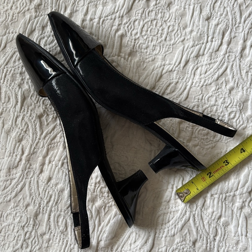 NIB! 🖤 ANNE KLEIN FLEX LOW HEAL SLING-BACK PUMPS - Picture 4 of 7